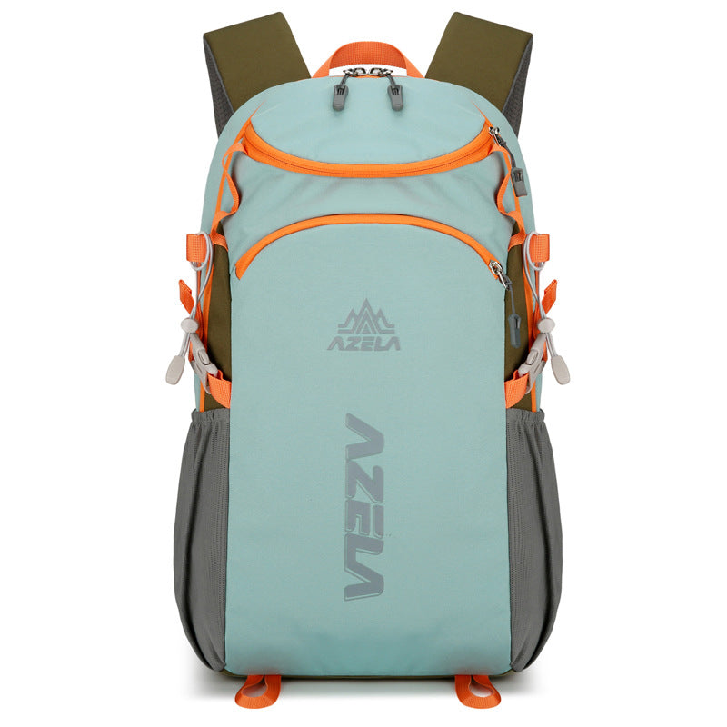 Outdoor Backpack Sports Backpack Hiking Backpack Lightweight Anti-splashing Travel School Bag Men's and Women's Travel Hiking Bag