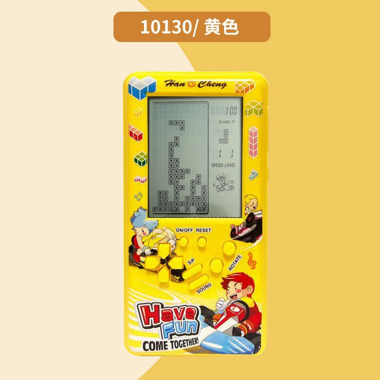 Wholesale classic nostalgic tetris game console - large screen, eye-friendly, handheld game console for kids