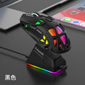 Viper x9pro wireless bluetooth three-mode hollow paw3311 e-sports gaming rgb luminous computer mouse usb