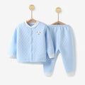Baby heattechsuitfall and winterpure cotton male baby autumn clothing female baby intimatesspring & fallthickenedcardigan autumn clothes and autumn pants