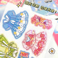 New 3d princess dress-up stickers - ancient style dress-up stickers - reusable dress-up stickers for girls - magnetic dress-up stickers - fridge magnets - easy to use