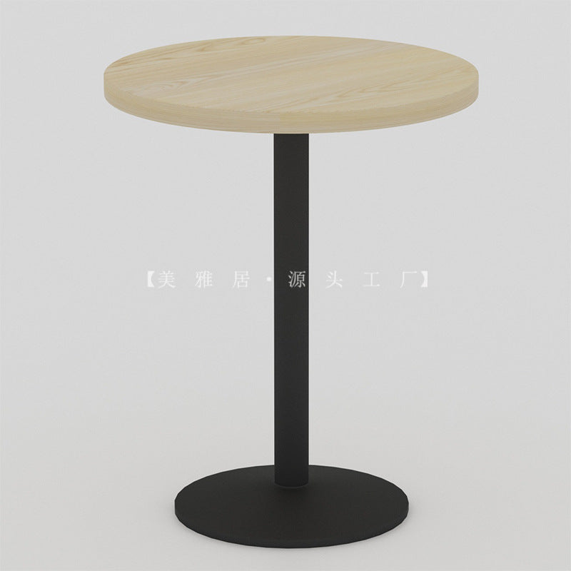 Company school unit canteen hotel solid wood tables and chairs food city snack bar one table four chairs dining table and chair combination