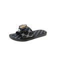 2024 summer women's outdoor slippers - fashionable bowknot soft sole casual thong sandals - chic fairy style beach slides