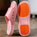 2023 new men's slippers - outdoor wear, summer, home use, non-slip, thick sole, indoor house slippers, women's one-strap sandals