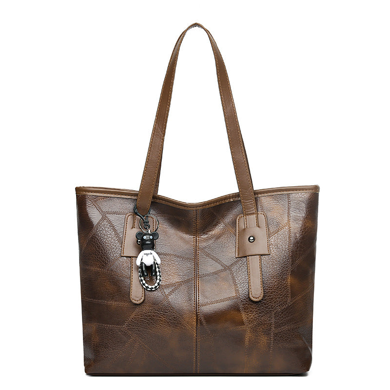 new arrival large-capacity women's bag k-styletrendy women's shoulder bag tote bag one-piece drop shipping work clothingsatchel bag