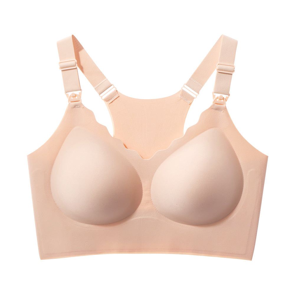 Fashionexport fatmm seamlessplus sizeintimates female big breasts show small push-up side closing beautiful back sports intimates