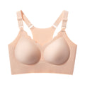Fashionexport fatmm seamlessplus sizeintimates female big breasts show small push-up side closing beautiful back sports intimates