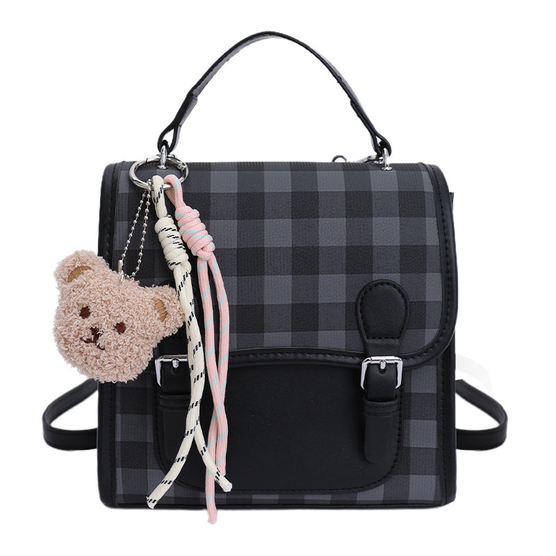 Cross-border backpack women's fashion versatile niche design casual Korean version student class schoolbag lightweight travel backpack