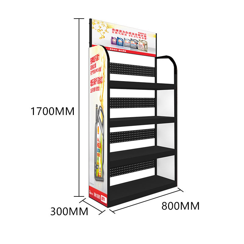 Customized shelves, supermarkets, beverages, food display racks, wrought iron display racks, pet products, metal goods, small display racks