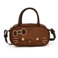 cute boston satchel bag for women 2025new arrival sweet cool style niche style mobile phone bag shoulder crossbody bag