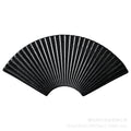11inch fan-shaped plate set - japanese-style sushi plates, solid color retro breakfast ceramic plates, minimalist dishes for home use