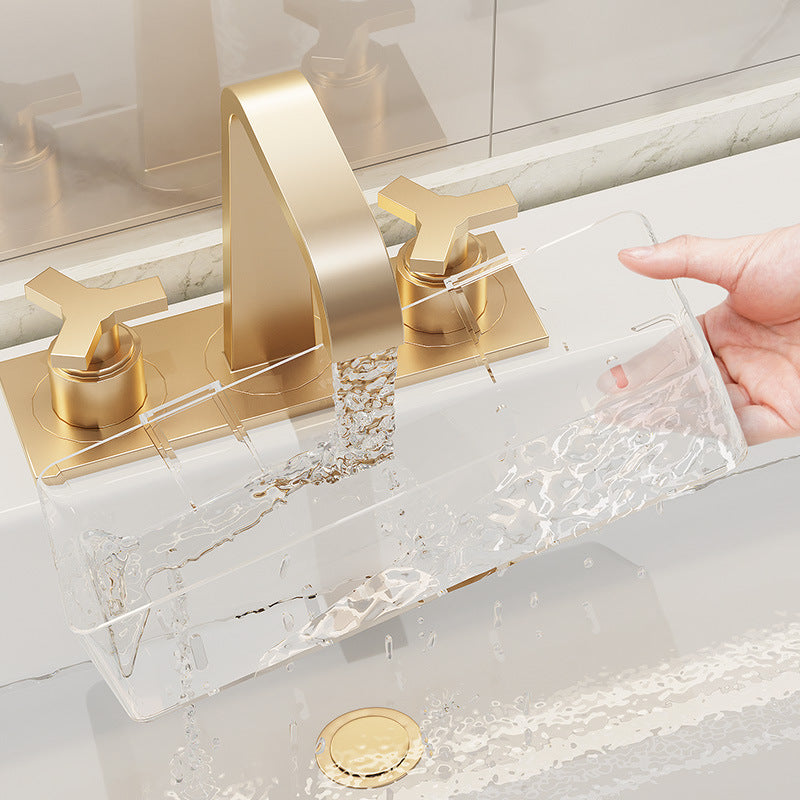 Bathroom storage rack - wall mounted, no drilling required - vanity organizer for toiletries, cosmetics, and more