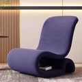 Accessible luxury italian casual design art modern single lazy sofa chair normcore creative casual shaped chair