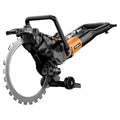 High-power brushless ring saw wall cutting machine - concrete, rebar, and stone cutting - multi-function portable grooving machine