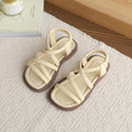 Kids' sandals:  summer korean style girls' crossover strap princess shoes, trendy mid-to-large children's performance & dance sandals