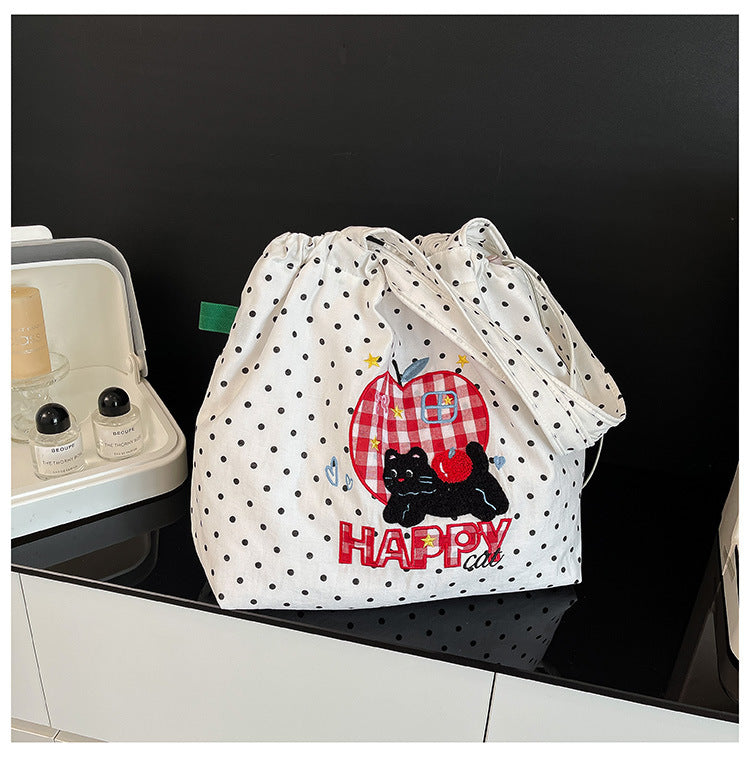 Cross-border large bag women's 2025 new popular light student class commuting shoulder bag large capacity tote bag