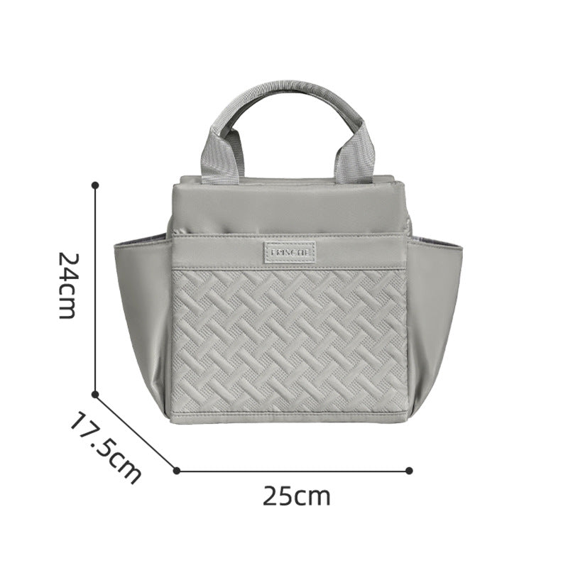 Beilian's new fashionable thermal insulation bag, large-capacity work portable lunch box bag, student portable picnic bento bag wholesale
