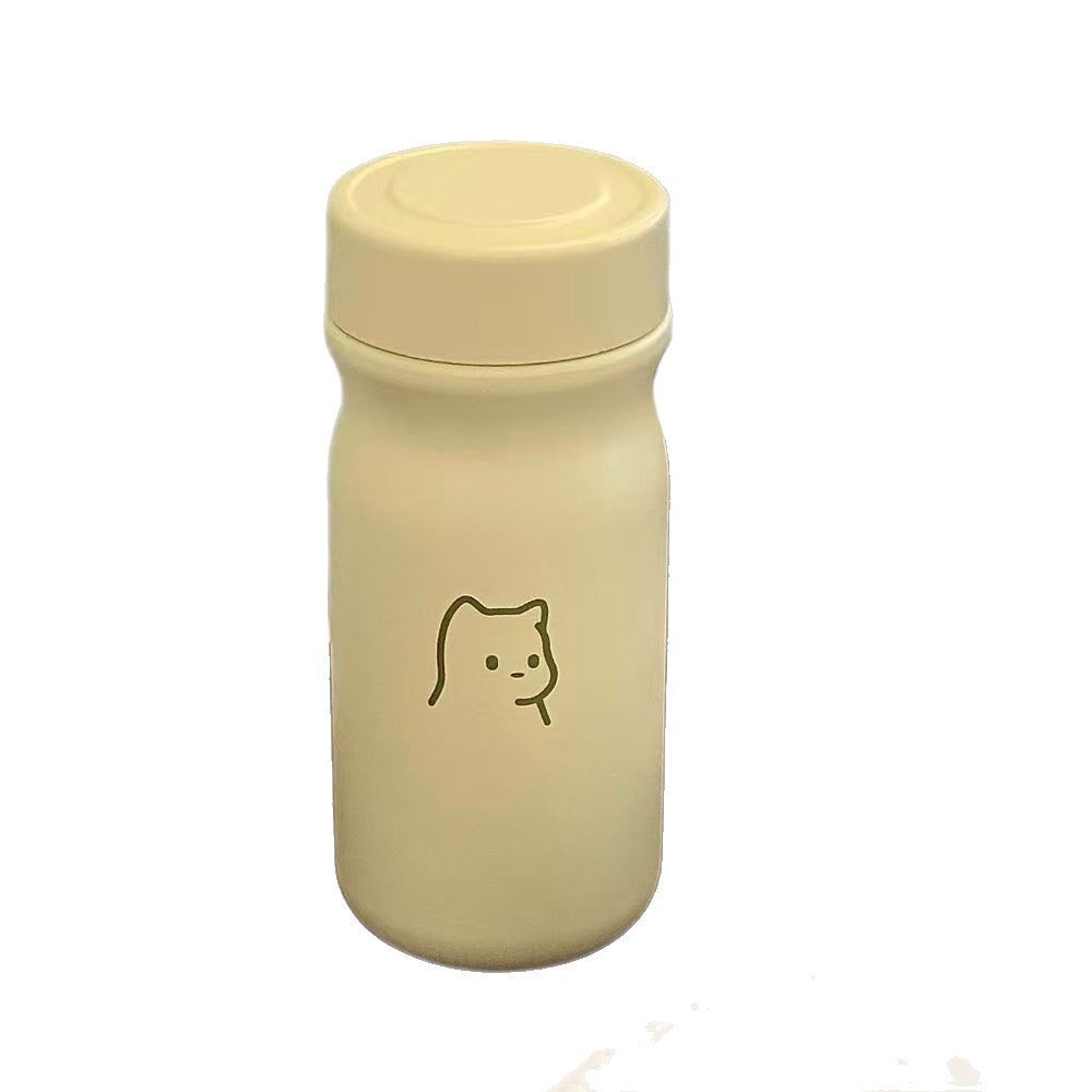 New mini pocket thermos - compact & portable water bottle for students - 316 stainless steel insulated cup - wholesale & customization available