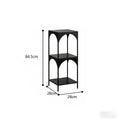Creative bookshelf floor-standing storage rack all-in-one living room corner bookcase corner simple bedroom iron art sundries storage rack