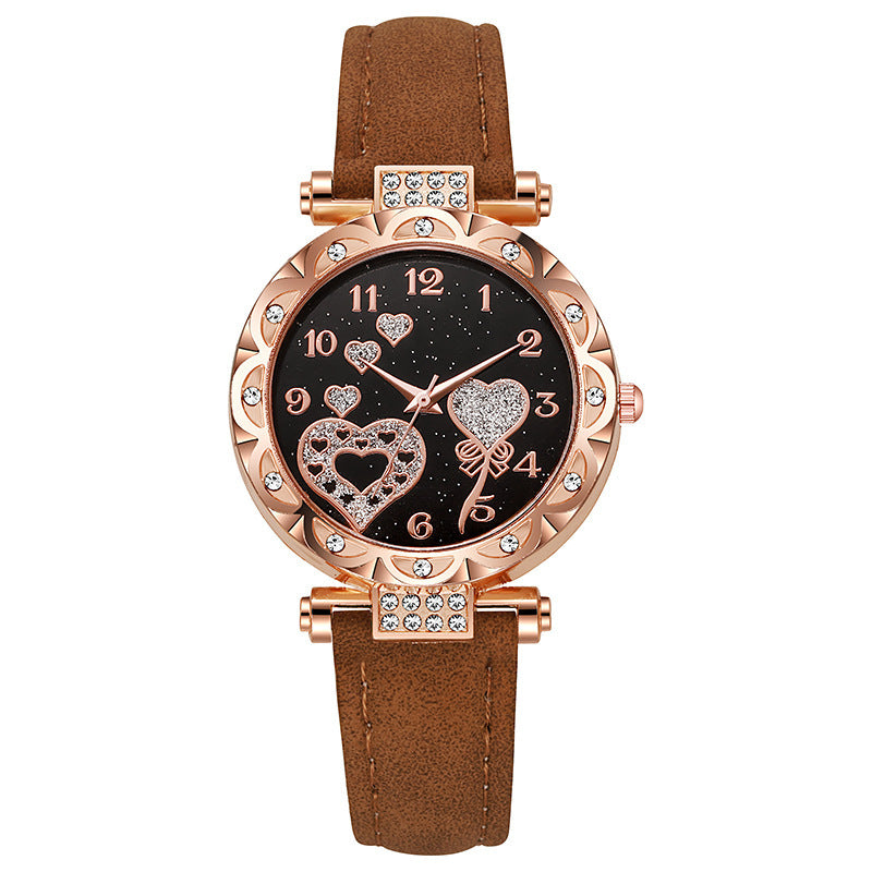 foreign trade in stockfashioncasual belt watch women's casual student quartz women's watch manufacturer wholesale watch