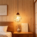 new vintage-inspired bedroom bedside ambient light, ice cube glass wall lamp, retro hallway wall sconce, stairway wall light