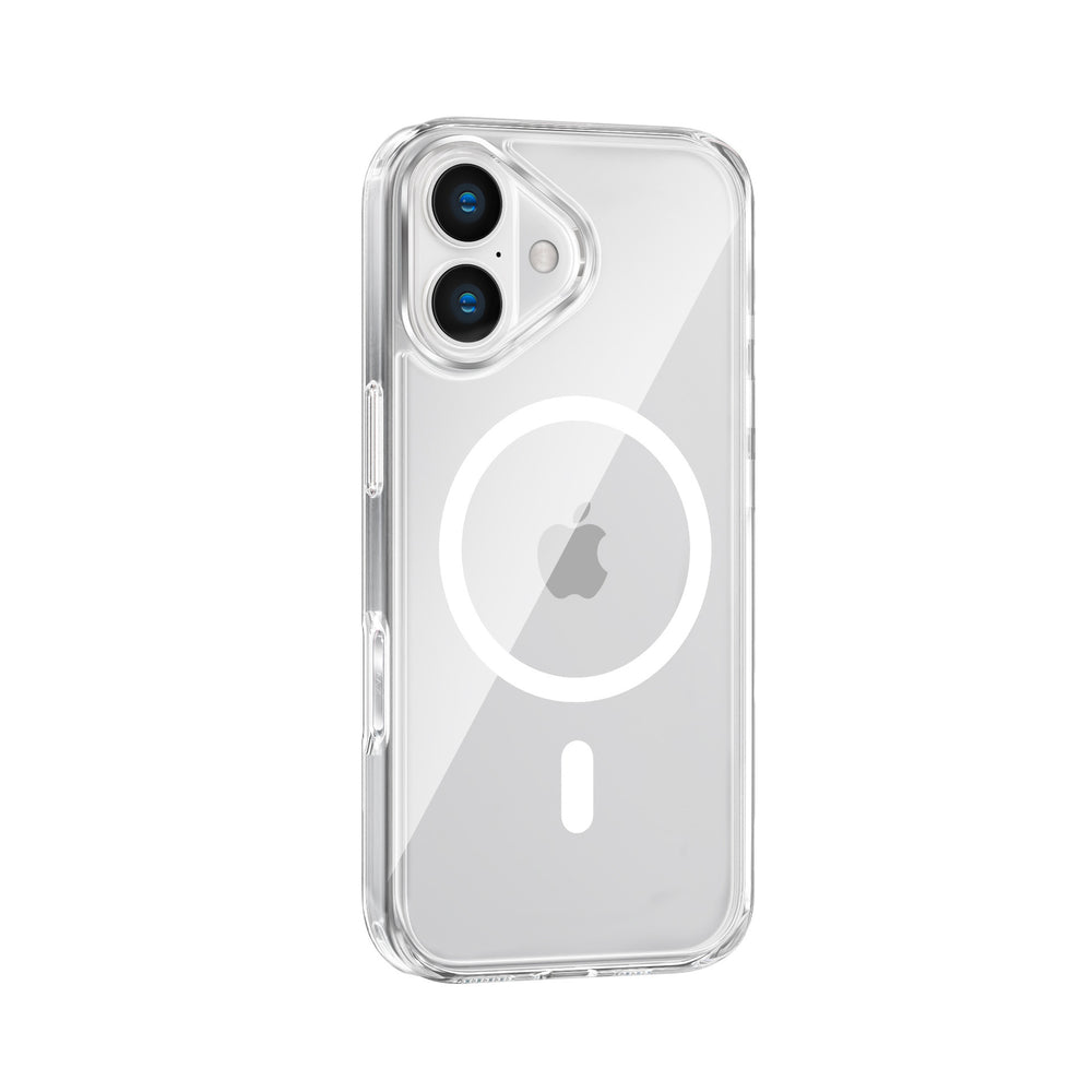 Suitable for iphone17pm transparent magsafe strong magnetic phone case apple non-yellowing acrylic mobile phone case