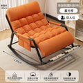 Rocking chair recliner adult sitting and sleeping dual-purpose new lunch break chair for home balcony casual chair double lazy sofa chair