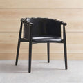 Scandinavian solid wood dining chair for home restaurant backrest chair chair modern casualaccessible luxury hotel chair saddle chair