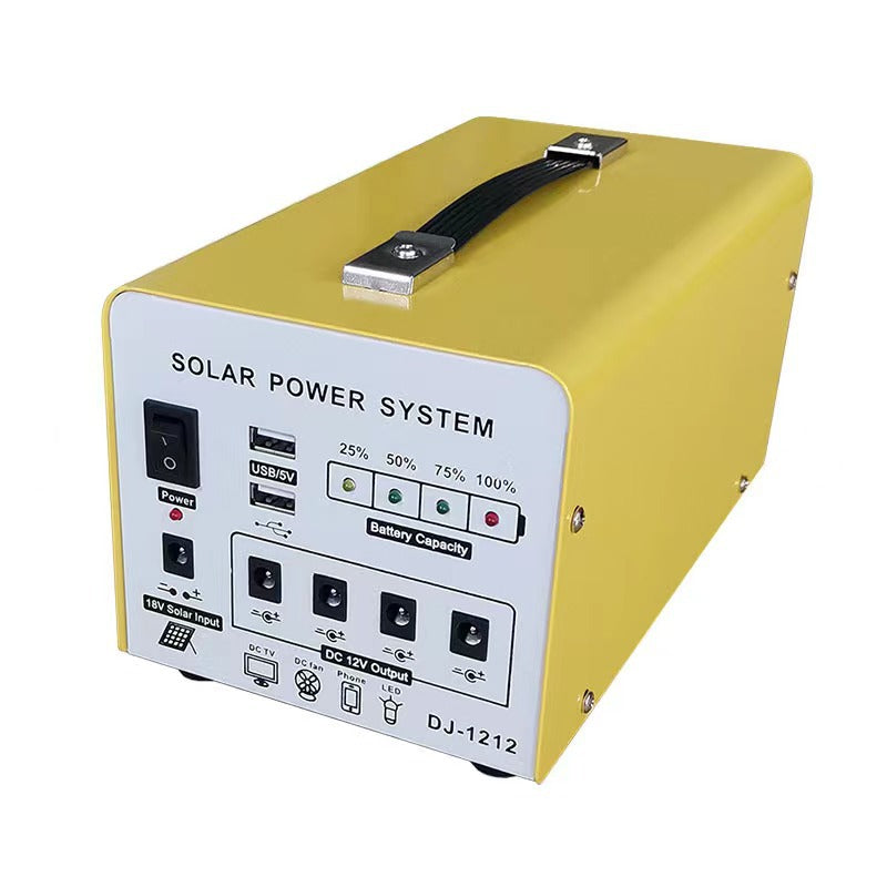 Source Factory African Household Solar Mobile Power Supply Outdoor Energy Storage Power Supply Emergency Power Supply Outdoor Power Supply