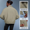 Casualeasiest for match lapel cotton clothing for women autumn winter lightweight waterproofloose thickenedheattech cotton clothing outweard25124