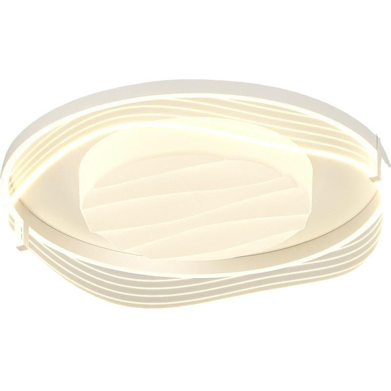 Cream wind living room light Modern simple atmosphere Full spectrum eye protection Ceiling light 2025 New whole house lighting package