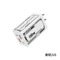 130w multi-port charger 2usb+2pd mecha plug suitable for apple huawei us standard european standard charger