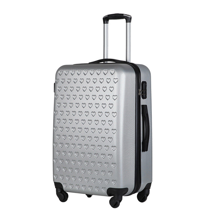 Foreign trade six-piece trolley case, suitcase,  wholesale, universal wheel gift box manufacturer, multi-piece set, password bag.