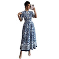 export women's dress retro geometric positioning printing pullover t-shirt skirt fashionloose tutu skirt