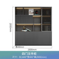 Boss office background cabinet bookcase file cabinet wooden information cabinet storage cabinet wall floor cabinet office furniture