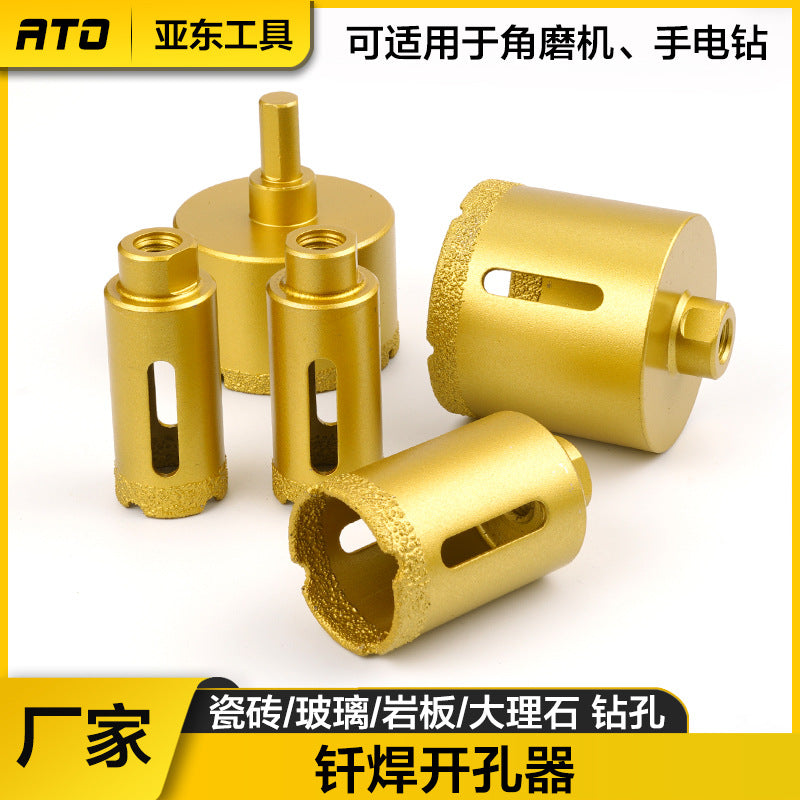 Angle grinder diamond hole opener, ceramic tile marble dry drilling bit, glass punching drill manufacturer wholesale