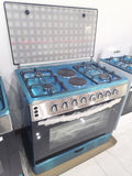 4 four gas two 2 electric oven burner stove stove one-piece upright barbecue fry 900 wide processing print l