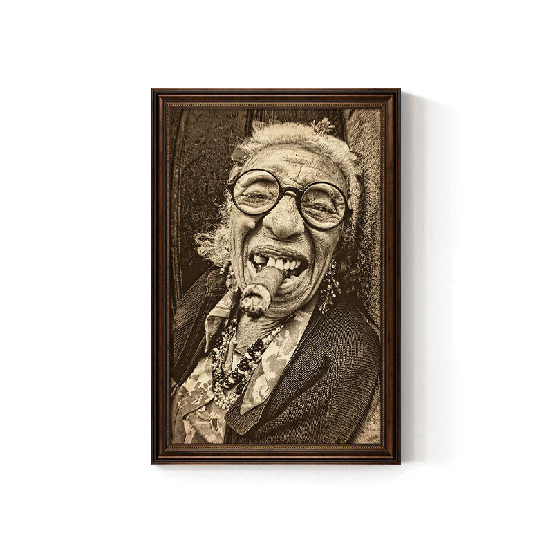 Cigar bar hanging painting American retro beautiful woman bar KTV box wall decoration painting industrial style tobacco and alcohol shop mural