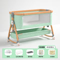 Wood grain aluminum alloy - green cloud - standard model - waterproof pad + shaping pillow
