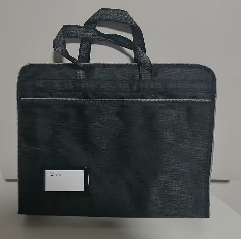 Oxford cloth handheld document bag a4 briefcase pilot handheld briefcase thickened waterproof conference bag information bag