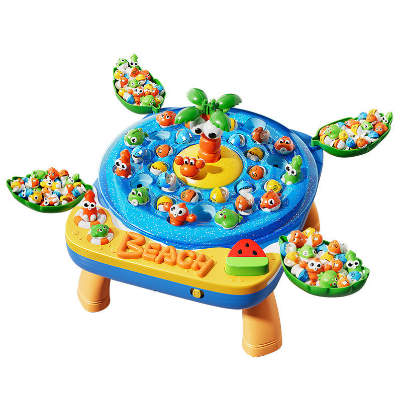 Kids' electric fishing game set - magnetic fishing toy for toddlers and children - educational & brain-boosting fun for girls and boys