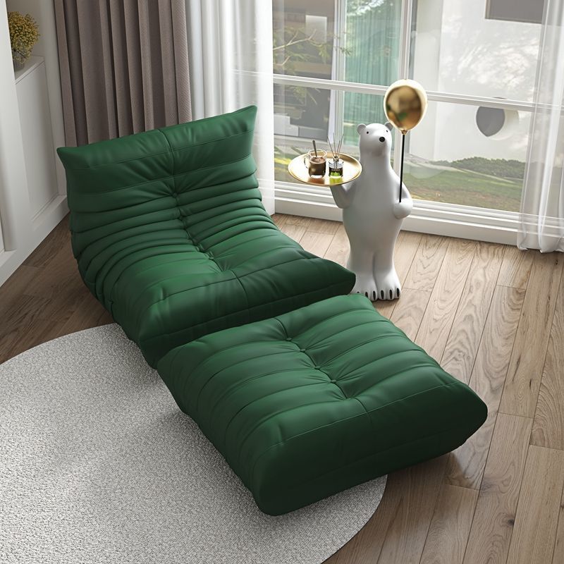 Caterpillar lazy sofa can lie down and sleep bedroom balcony tatami popular single sofa cream style sofa chair
