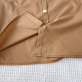 Fashion style children's clothing girl spring & fallnew arrival double pointed collar contrast color large lapel retrocasualloose windbreaker long skirt