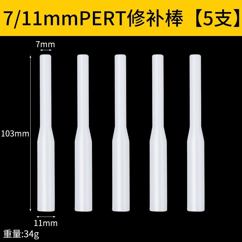 Ppr pipe repair tool pe leak repair handy gadget hole repair hot melter welding head pert repair glue stick