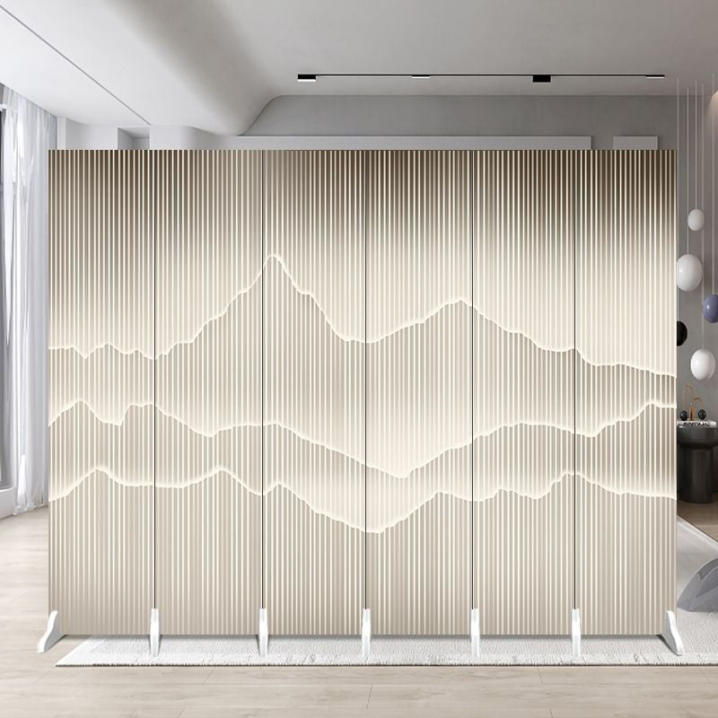 Minimalist screen partition for living room, beauty salon, office, room, home, entryway – folding and mobile