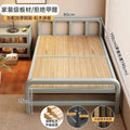 For homefoldable dual-purpose steel frame bed rental house dormitory simple single bed small apartment thickened portable lunch break extra bed