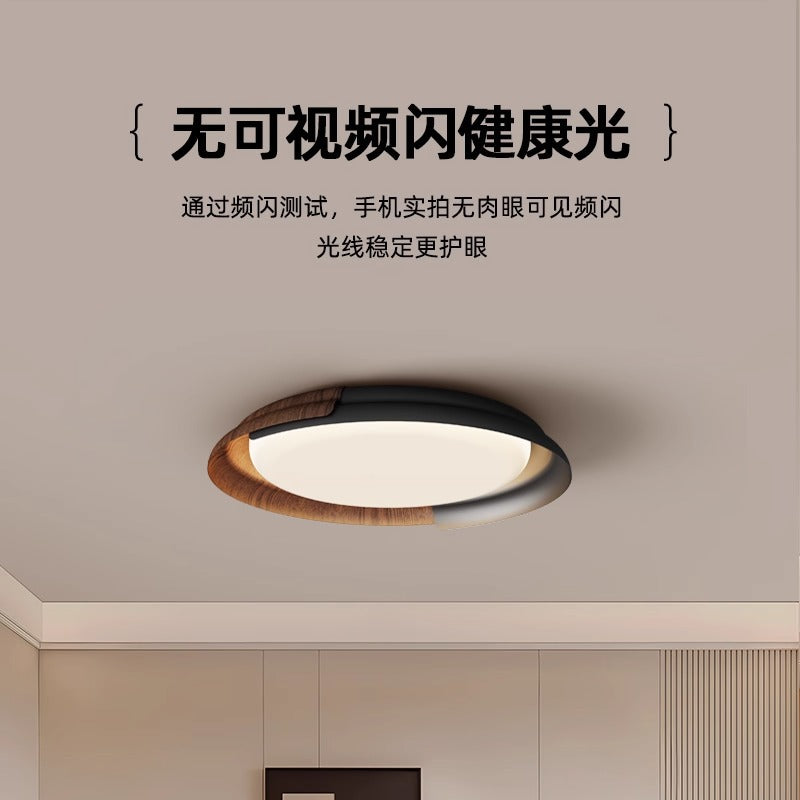 Circle of Light Full Spectrum Bedroom Ceiling Light Personality Round Minimalist Wabi Sanfeng Restaurant Study Eye Protection Lighting 1