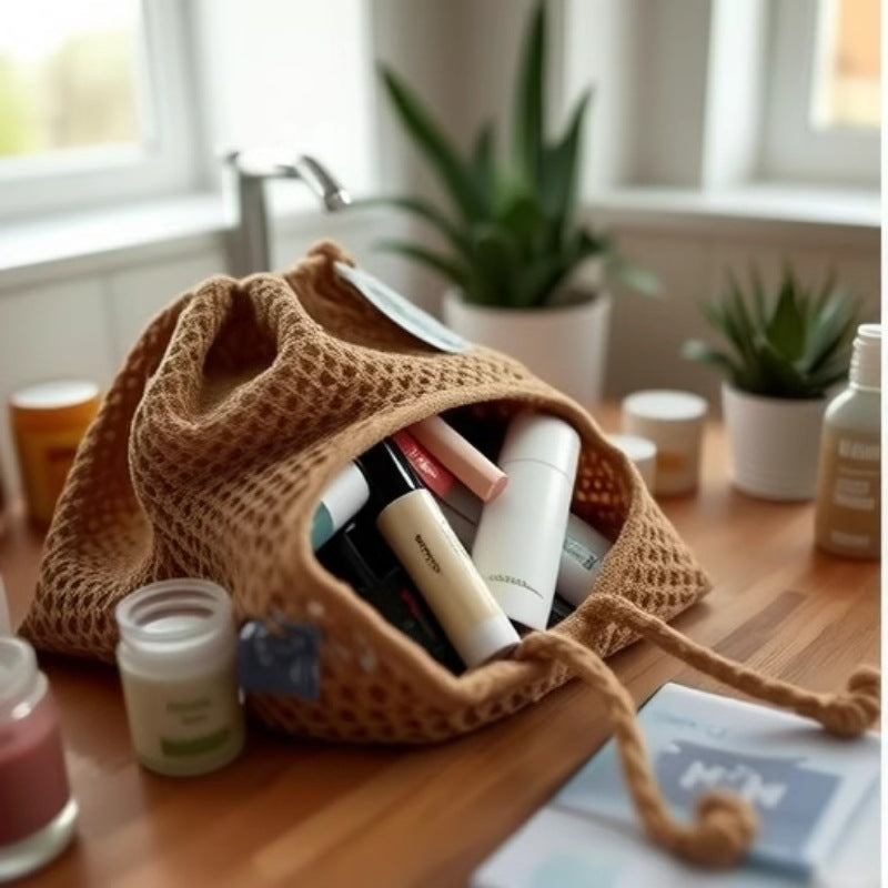 Casual large-capacity cotton thread woven bag new hollow straw bag lazy wind shoulder bag vacation beach bag women's bag