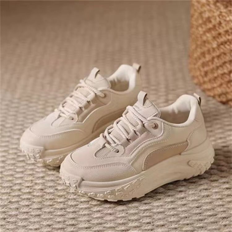 Popular dad shoes children spring and autumn platform 2024 new Internet celebrity casual sports women's shoes student running shoes