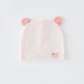 Star and moon bear baby hat (pink) summer style